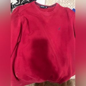 Red nautica sweatshirt